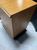 Wood Craft Co. Two Drawer File Cabinet with Key (A)***HEAVY ITEM***READ DETAILS ON PICK UP POLICY***