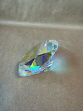 Oleg Cassini Crystal Paperweight With Box