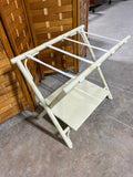 C-Luggage Rack with Shelf (Cream/Off White)