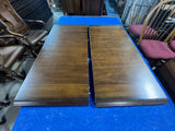 Dining Set: Table, 2 Leaves, 8 Chairs***HEAVY ITEM***READ DETAILS ON PICK UP POLICY***
