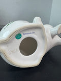 (A) Tiffany & Co. Sintra Porcelain Floral Bunny Figurine