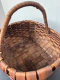 Primitive Style American Splint Gathering Basket