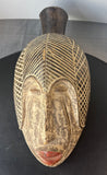 Songye Kifwebe Hand Carved Wooden Congo Tribal Art Mask