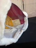 XL Santa Claus in Velvet Cloak Vintage Christmas Tree Topper or Decor