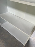 White Particle Board Bookcase