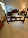 Double Bed with Metal Frame