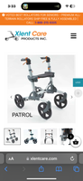 Volaris Patrol Swedish All Terrain Rollator with  Accessories