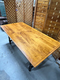 D.R. Dimes Farmhouse Style Dining Table, NO CHAIRS***HEAVY ITEM***READ DETAILS ON PICK UP POLICY***