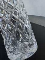 Waterford Style Cut Crystal Slim Decanter with Stopper