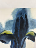 (A) Black Iris Print by Cynthia Nartonis; Signed & Numbered * PRINT ONLY/NO FRAME