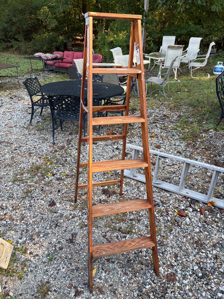 Werner 6’ Wooden Ladder