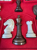 Cavalier Chess Tournament Edition with Alabasque Game Pieces in Box