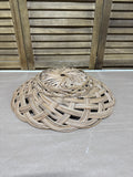 Wicker Round Wall Basket