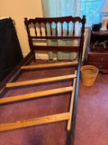 Pennsylvania House Pair of Twin Beds, with Side Rails and Support Slats