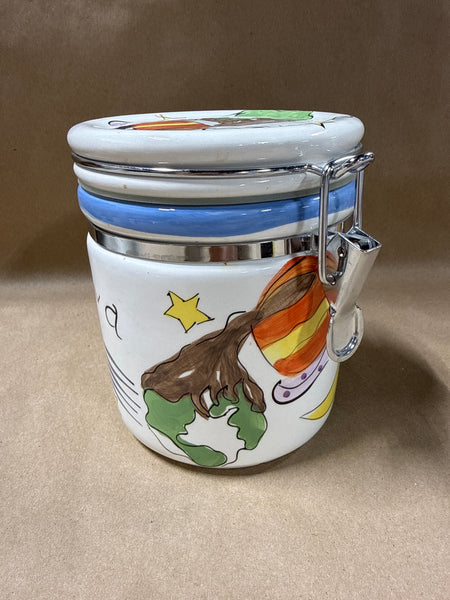 Planet Java Coffee Canister