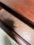Unbranded Three Drawer Narrow Console Table