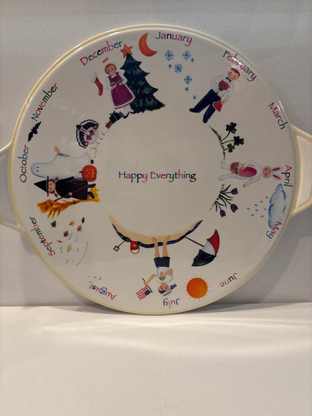 Nantucket Home Platter “Happy Everything”