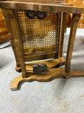 Vintage Cane Bouncing Rocking Chair