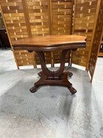 Antique Accent Table on Casters