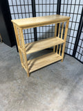 Lightweight Open Back Bookcase, 30" height