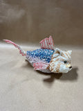 Glitter Cat Fish Ornament