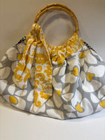 Reversible Bag with Bamboo Handles