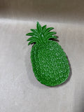 Green Ceramic Pineapple Spoon Rest
