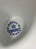 Royal Copenhagen Blue Fluted Plain Handleless Tumbler Cup #495 (E)