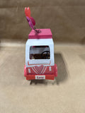 Metal Valentines Day Roses Truck