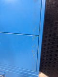 Blue Metal File Cabinet, 4 Drawers, with Key***HEAVY ITEM***READ DETAILS ON PICK UP POLICY***