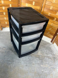 Black Plastic Drawers