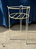 Metal Plant Stand w/White Rubber Coating