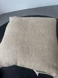 Pottery Barn Felt Poinsettia Burlap Throw Pillow (3 AVAILABLE—PRICED INDIVIDUALLY AT $18 EACH)