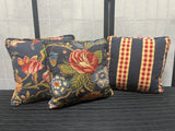 Set of (3) Decorative Pillows, 2 Sets Available, PRICED INDIVIDUALLY, $25 each set.