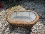 Rattan Patio Coffee Table