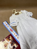 American Girl Doll Felicity Summer Dress With Ribbon - Comes With Original Package Cover (B)