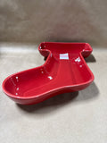 Holiday Stocking Dish - Appears Unused