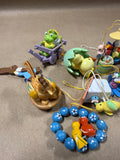 (F) Lot Of Erzgebirge Easter Ornaments