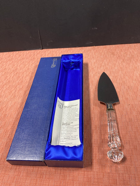 Waterford Crystal Wedding Cake Knife With Box