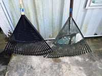 D-Two Plastic Leaf Rakes