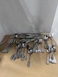 Large Lot Of Wallace Stainless Steel Flatware — 74 Pieces