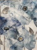 Print of Blue Flowers (A)