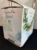 Sealed Box Timberline 40FT Canadian Pine Garland (3 AVAILABLE—PRICED INDIVIDUALLY AT $25 EACH)