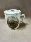 The Fox Hunt Coffee Mug With Coaster Lid
