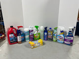 Cleaning Lot V, Most bottles at least half full