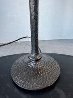 Textured Wrought Iron Table Lamp (WORKS)