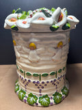 Nancy Thomas White Cake Cookie Jar