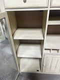 Liberty Furniture Cottage Cove Distressed Weathered Ivory & Maple Two Tone Cabinet***HEAVY ITEM***READ DETAILS ON PICK UP POLICY