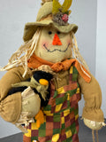 Scarecrow Small Standing Plush Decor