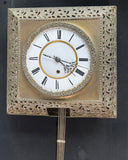 Antique French Comtoise Morbier Wall Clock